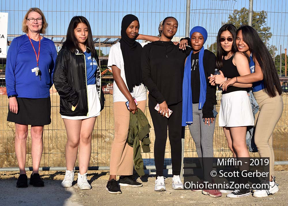 Mifflin Tennis Team